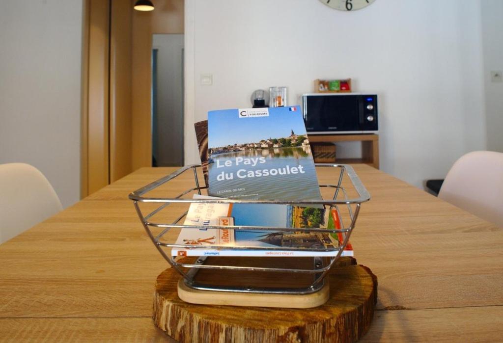 T3 cosy au centre de Castelnaudary Apartment Exterior foto